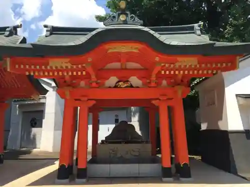 穴八幡宮の手水舎