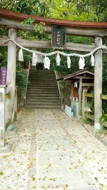 木本八幡宮の鳥居