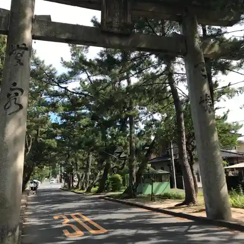 吉備津神社の鳥居