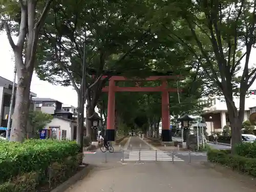 武蔵一宮氷川神社の鳥居