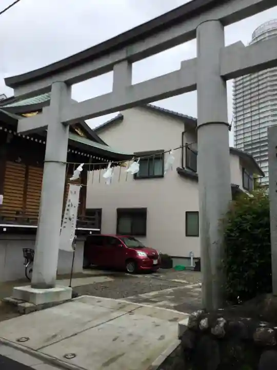 高木神社の鳥居