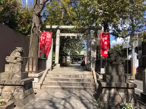 下神明天祖神社の鳥居