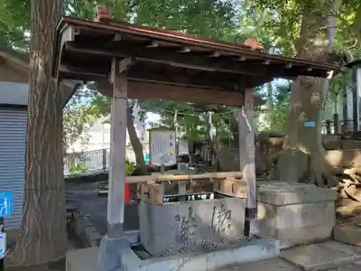 牟礼神明社の手水舎