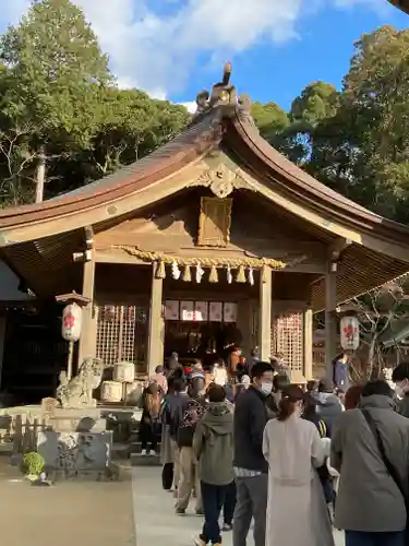 宝満宮竈門神社の本殿