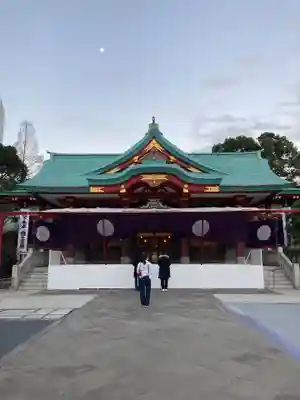 日枝神社の本殿・本堂