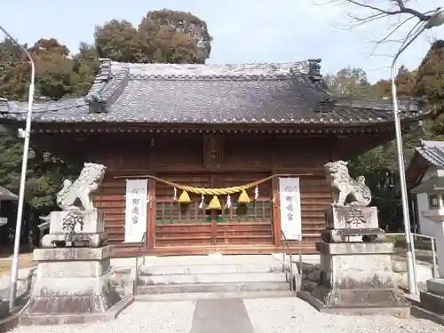 祖母神社の本殿