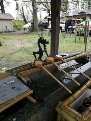 花巻神社の手水舎