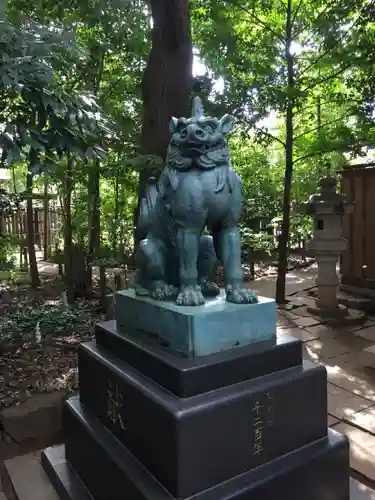 駒木諏訪神社の狛犬