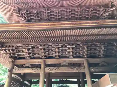 宝積山光前寺の山門・神門