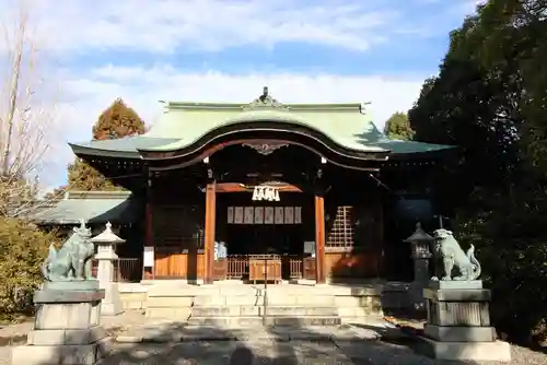 溝旗神社（肇國神社）の本殿・本堂