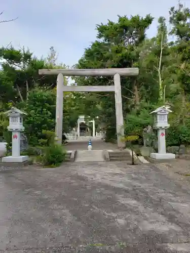 天津神明宮の鳥居