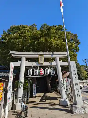 検見川神社の鳥居