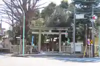 鳩森八幡神社の鳥居