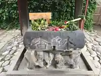 於菊稲荷神社の手水舎