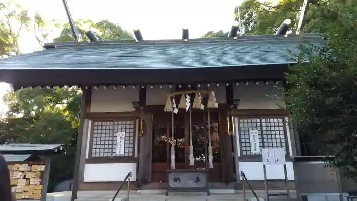 柴崎神社の本殿