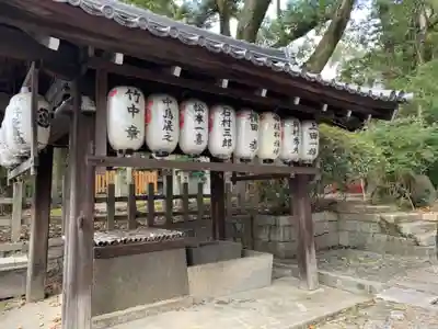 岡崎神社の手水舎