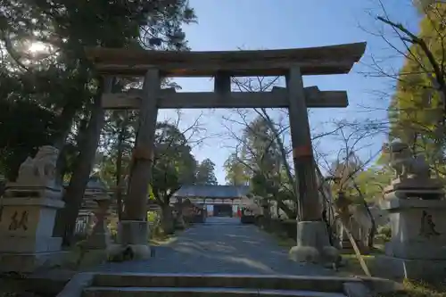 伊太祁曽神社の鳥居