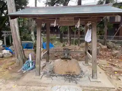 千王神社の手水舎