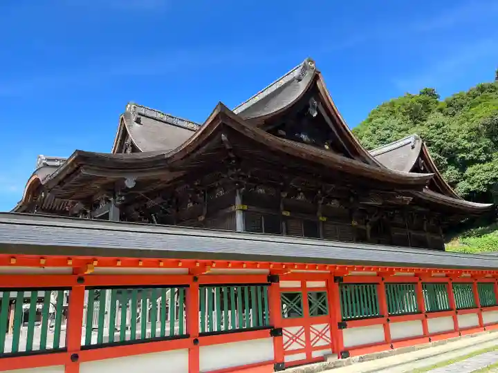 高良大社の本殿・本堂