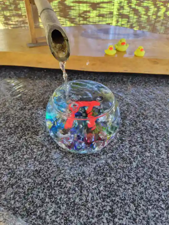 当別神社の手水舎