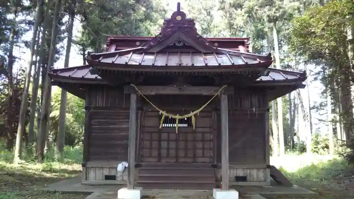 鹿島神社の本殿・本堂