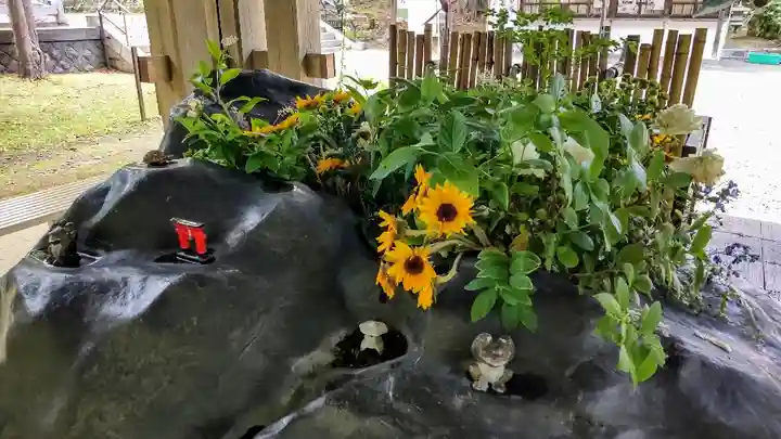 上川神社の手水舎