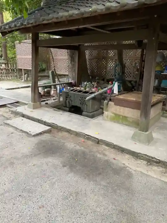 長楽寺の手水舎