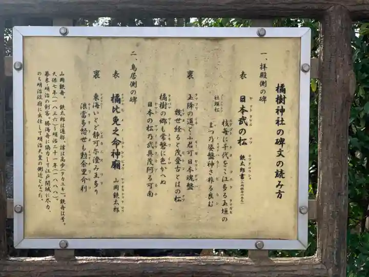 橘樹神社の歴史