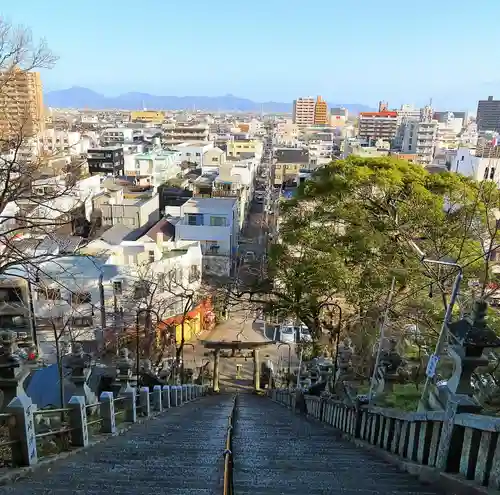 諏訪神社の景色