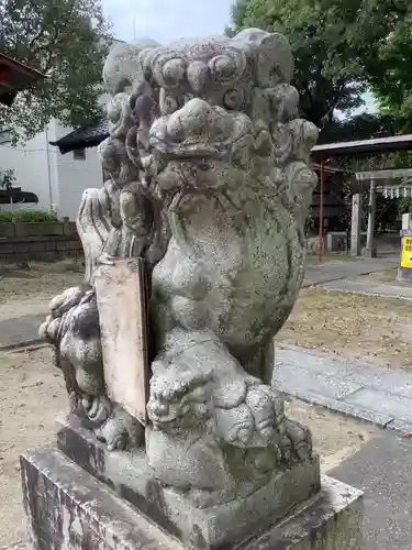 八幡社（松原八幡社）の狛犬