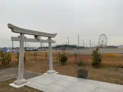 八王子神社の鳥居