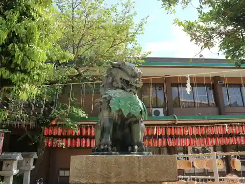 阿倍王子神社の狛犬