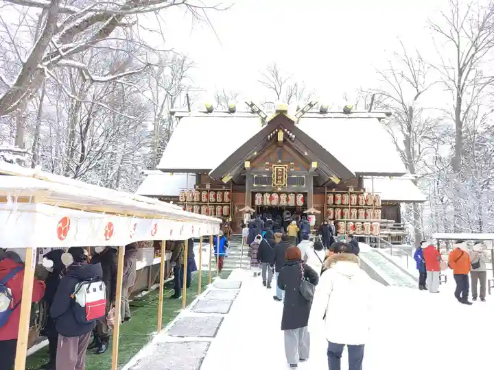 旭川神社の初詣