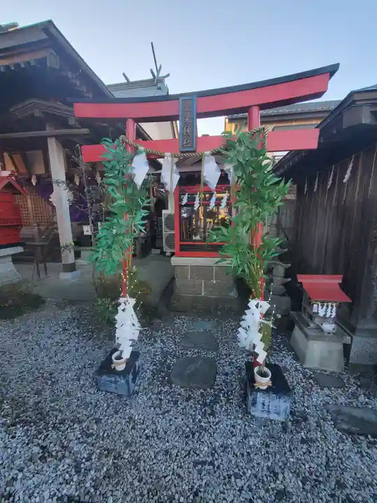 富士浅間宮の鳥居