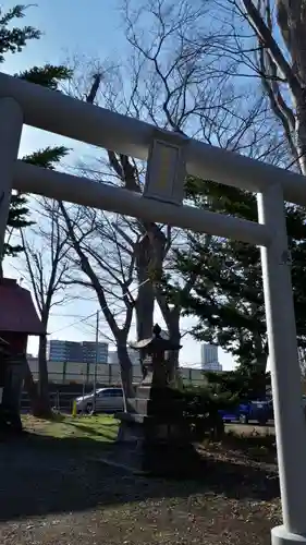 難得龍神社の鳥居