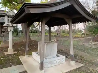 熊野神社の手水舎