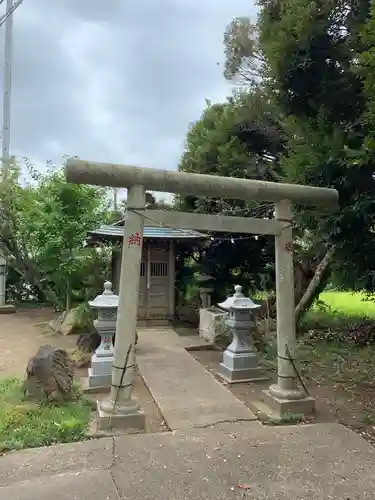 庚申神社の鳥居