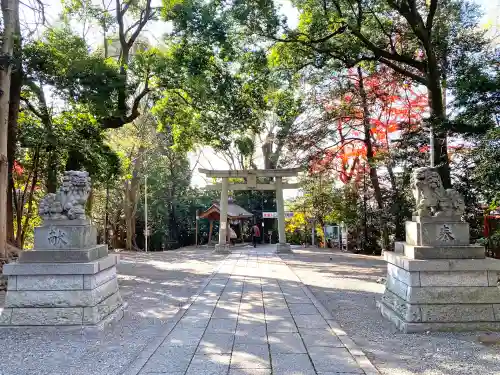 谷保天満宮の狛犬