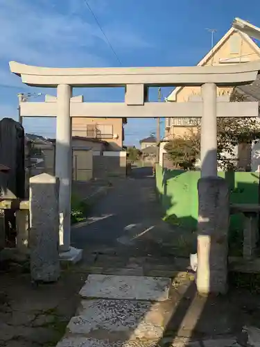 真福寺の鳥居