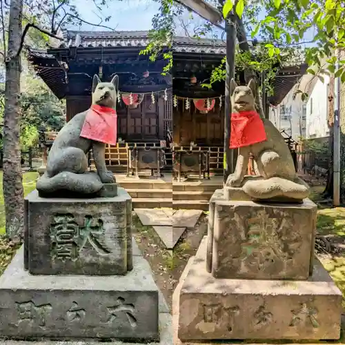 赤坂氷川神社の狛犬