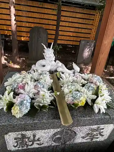 田無神社の手水舎