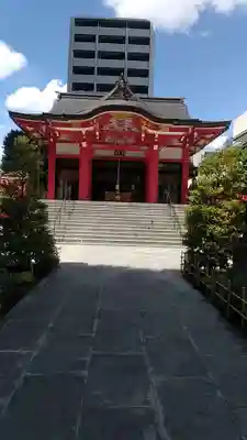 成子天神社の本殿・本堂