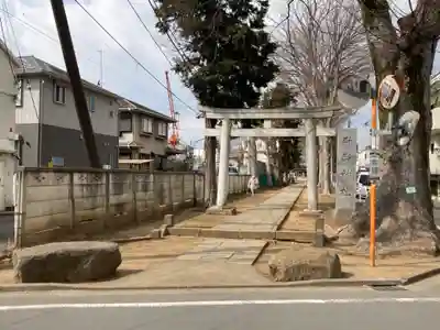 尉殿神社の鳥居
