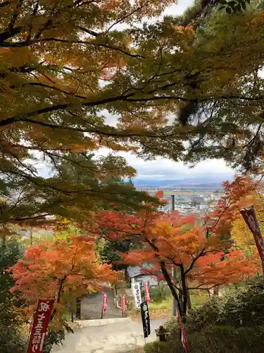 建勲神社の景色