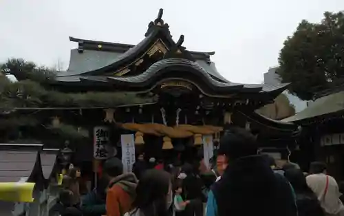 櫛田神社の本殿