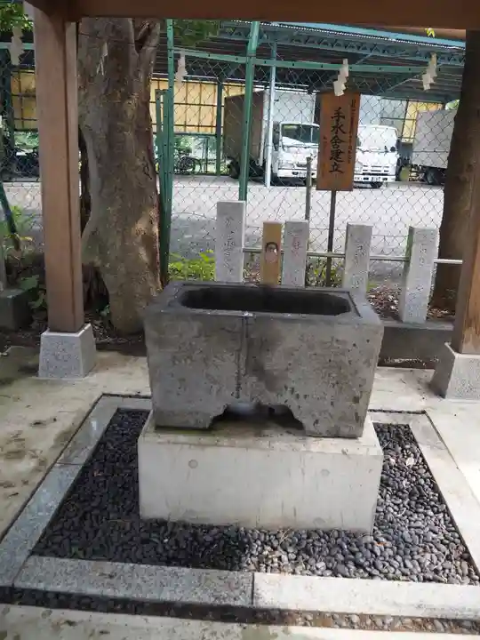 日枝神社の手水舎