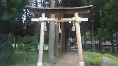 味間熊野神社の鳥居