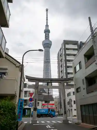 牛嶋神社の景色
