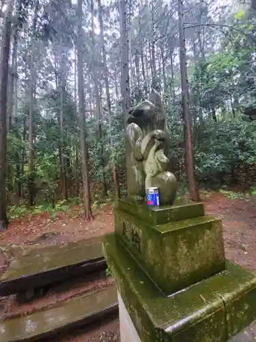 玉藻稲荷神社の狛犬