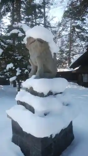 上川神社の狛犬